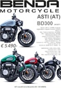 Benda Motorcycles BD 300 ABS custom bobber 