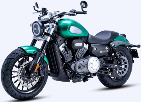 BENDA 125cc. motore Bicilindrico 8 Valvole Azzurro
