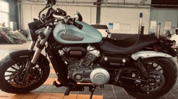 MotoBENDA BD 300 ABS custom bobber Azzurra Asti